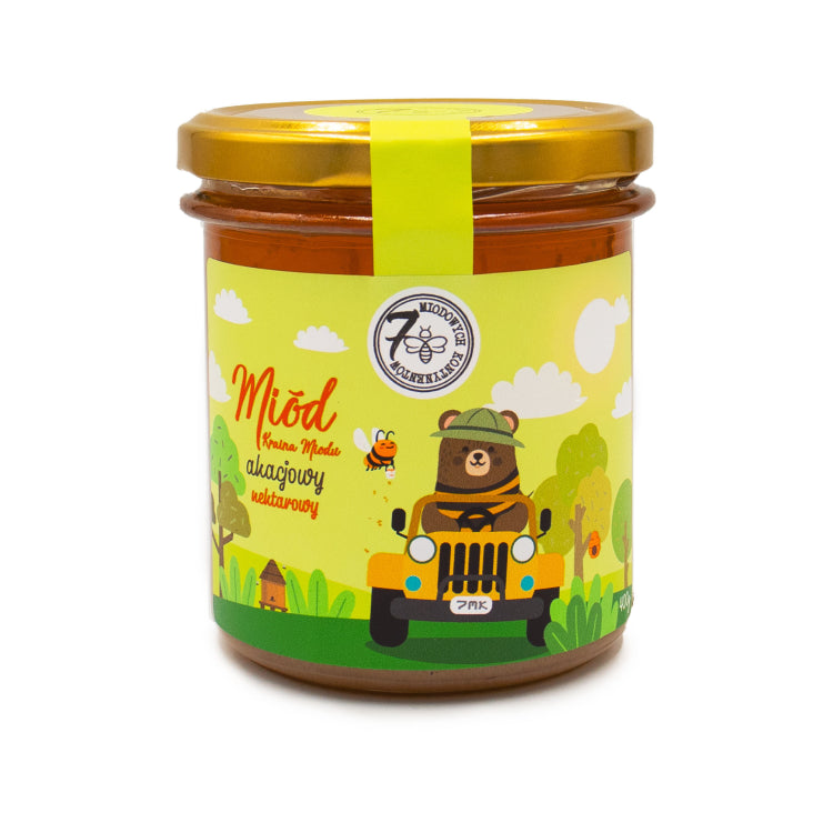 Kraina miodu - miód akacjowy 400g