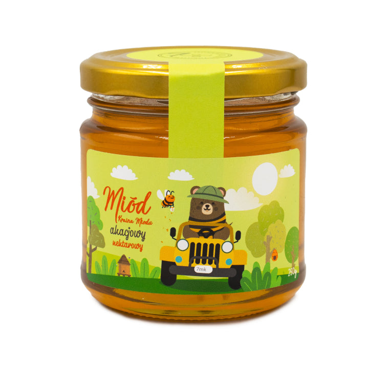 Kraina miodu - miód akacjowy 250g