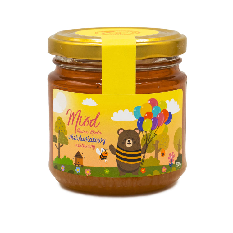 Kraina miodu - miód wielokwiatowy 250g