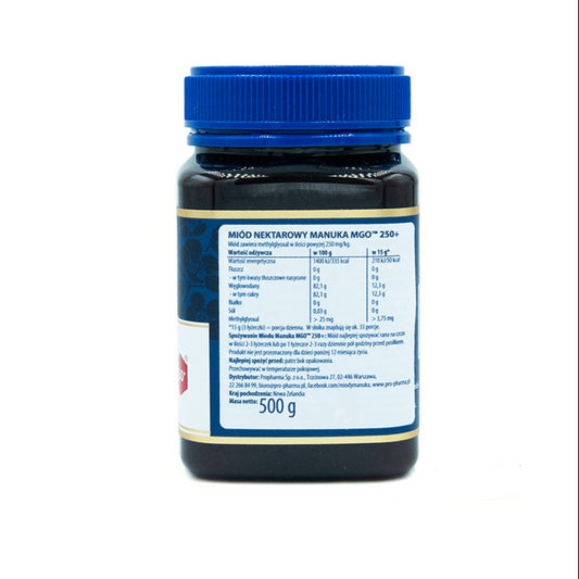 Miód Manuka MGO 250+ 500g
