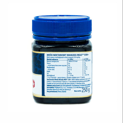Miód Manuka MGO 550+ 250g