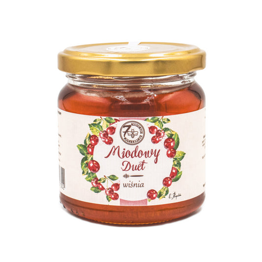 Miód z wiśnią 250g