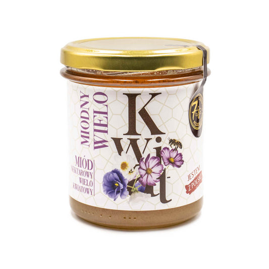 MIODNY WIELOKWIAT miód wielokwiatowy 400g